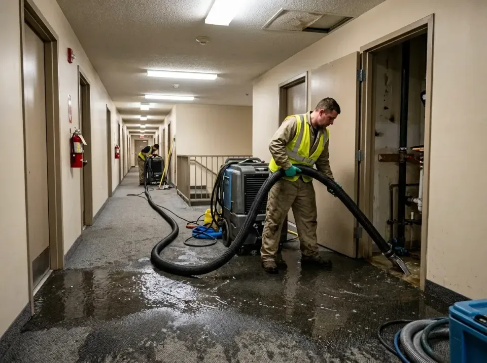 multi-unit-apartment-hallway-f-005 — frequently asked questions, Emergency Burst Pipe Water Extraction & Removal in Portola…
